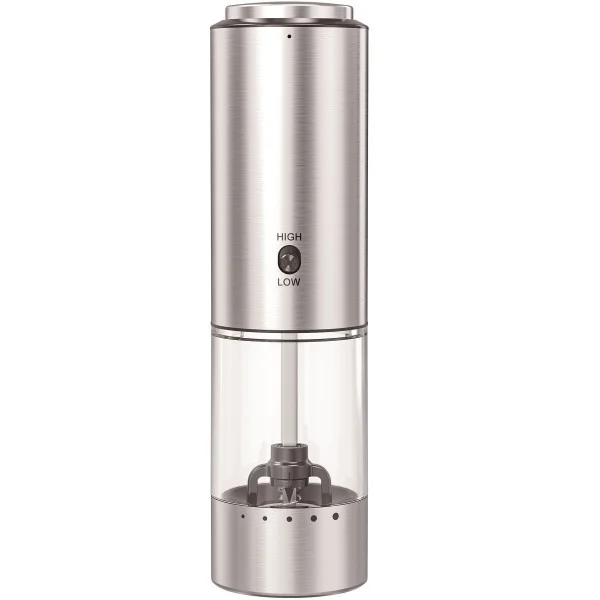 Orca Rechargeable Salt and Pepper Mill 70ml, Stainless Steel - OR-SPM-S34A