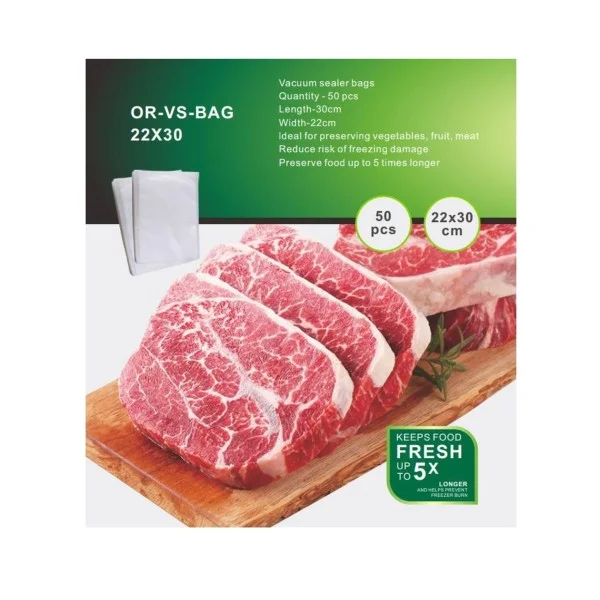 Orca Vacuum Sealer Bag 22x30cms - OR-VS-BAG22X30