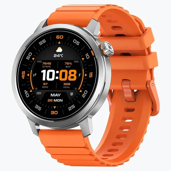 Kospet ORB AMOLED Display Smartwatch, Silver - ORB