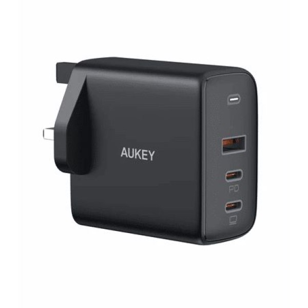 Aukey 3-Port 90W PD Wall Charger with GaN Power Tech - PA-B6S