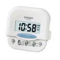 Casio Digital Table Clock, White - PQ-30B-7DF