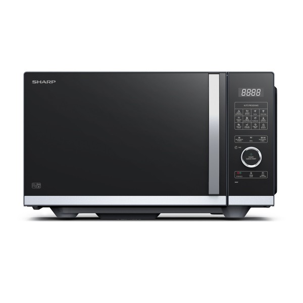 Sharp 25Liter Flatbed Grill Microwave Oven, Black - R-25GGRF-BK3