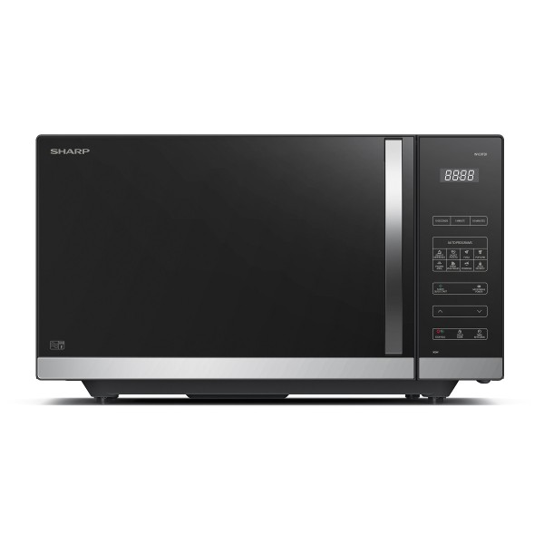 Sharp 30Liter Flatbed Inverter Microwave Oven, Black - R-30GSF-BK3