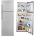 Vestel Top Mount Freezer Refrigerator 460 Liters 16 CFT, Inox - RM460TF3M-L-VG