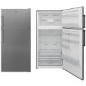 Vestel Top Mount Freezer Refrigerator 850 Liters 30 CFT, Silver - RM850TF3EI-L-VG