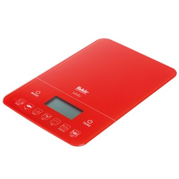 Fakir Molly Digital Kitchen Scale, Red - SAP00000005