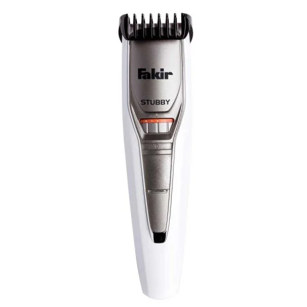 Fakir Wireless Stubby Beard Trimmer, White Black - SAP00000011