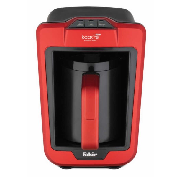 Fakir 735Watts, Kaave Trio Turkish Coffee Maker with Ember Brewing Function & Milk, Red - SAP00000021