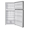 Sharp 620 Liters Capacity, 21.9 CFT Top Mount Freezer Refrigerator, Inox - SJ-HM620KW-HS3