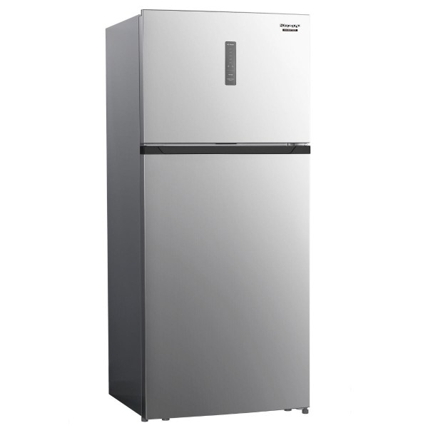 Sharp 620 Liters Capacity, 21.9 CFT Top Mount Freezer Refrigerator, Inox - SJ-HM620KW-HS3
