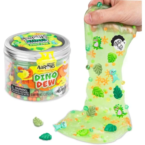 Crazy Aaron&rsquo;s Slime Charmers - Dino Dew - SLM007-LB-TT