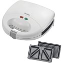 Kenwood 750Watts, 2-in-1 Sandwich Maker with Grill, White - SMP01.A0WH