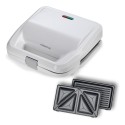 Kenwood 750Watts, 2-1 Sandwich Maker, White - SMP02.000WH