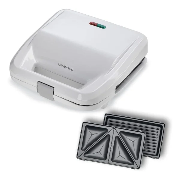 Kenwood 750Watts, 2-1 Sandwich Maker, White - SMP02.000WH
