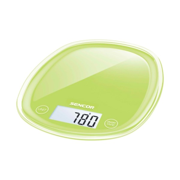 Sencor Kitchen Scale Upto 5KG, Green - SN14-SKS37GG