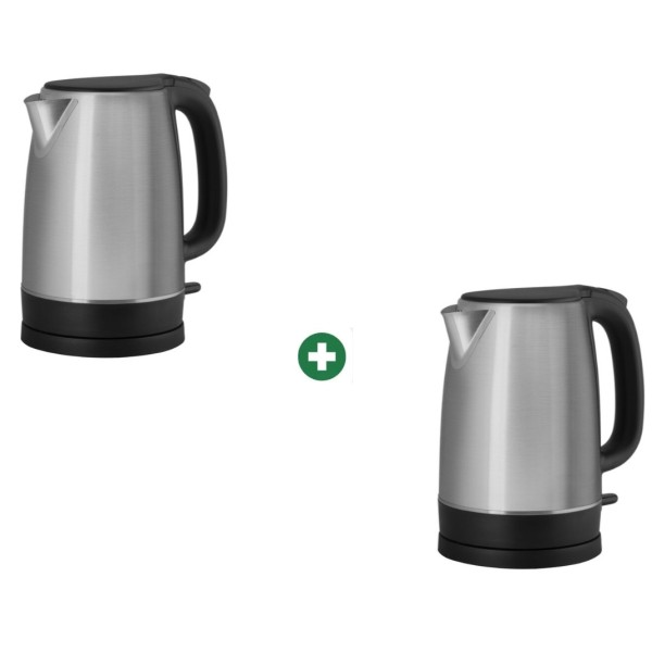 Bundle of Sencor Stainless Steel 2200Watts, Electric Kettle 1.7-liter - SN3-SWK1715SS