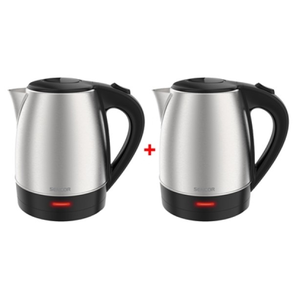 Bundle of Sencor Stainless Steel 2200Watts, Electric Kettle 1.7-liter - SN3-SWK1722SS