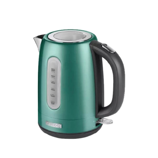 Sencor 1.7L, Electric Water Kettle, Metallic Green - SN3-SWK1771GR