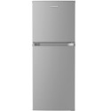 Skyworth Top Mount Freezer Refrigerator 265 Liters 9.3 CFT, Silver - SRD-265WTAP