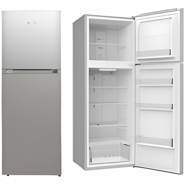 Skyworth 420Liters Capacity, 14.8 CFT, Top Mount Freezer Refrigerator, Silver - SRD-420WTAPA