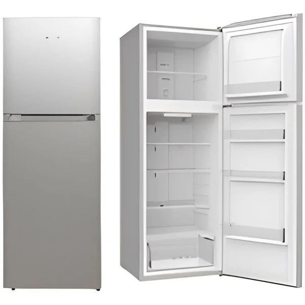 Skyworth 420Liters Capacity, 14.8 CFT, Top Mount Freezer Refrigerator, Silver - SRD-420WTAPA