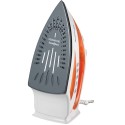 Kenwood Ceramic Plate 2100 Watts Steam Iron, White/Orange - STP50.000WO