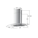 Startec Gas Cooker Hood 90cm - STSV2F10/90S