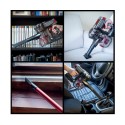 Kenwood 2-in-1 Cordless Stick and Handheld Vacuum Cleaner 22.2 Volt, Red - SVM12.000RD