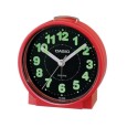 Casio Black Dial Analog Alarm Table Clock - TQ-228-4DF