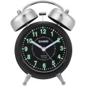 Casio Black Dial Analog Alarm Table Clock - TQ-362-1ADF