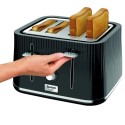 Tefal 1700Watts, Loft 4-Slice Toaster, Noir Black - TT760840