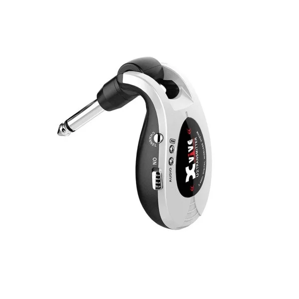 Xvive U2 2.4 GHz Guitar Wireless System Silver Finish - U2-SILVER