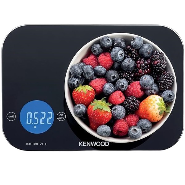 Kenwood 8kg/22lbs Capacity Digital Kitchen Scale - WEP50.000BK