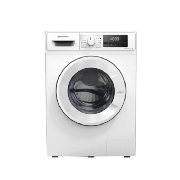 Westpoint 7KG, 16 Programs, Front Loading Washing Machine, White - WPWMT-71222