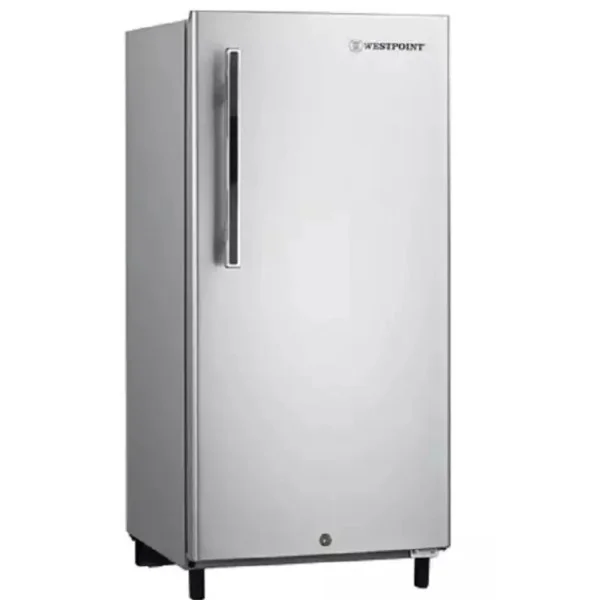 Westpoint 190L Defrost 1 Door Refrigerator, Inox - WPWRMN-2121.ES