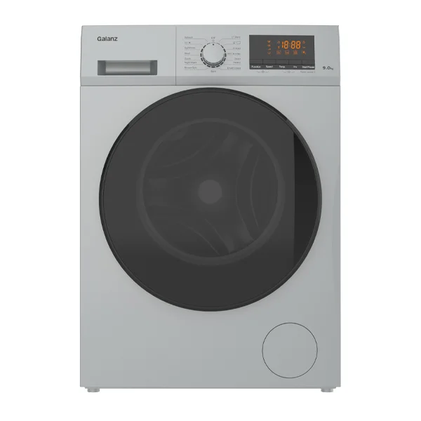 Galanz 10KG, 15 Program Front Loading Inverter Washing Machine, Silver - XQG100-T614VE