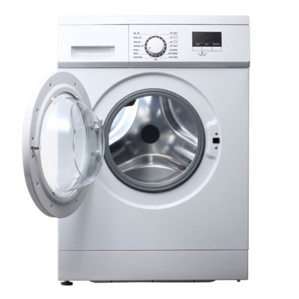 Galanz 7KG, 15 Programs, Front Loading Washing Machine, Silver - XQG70-Q714DE