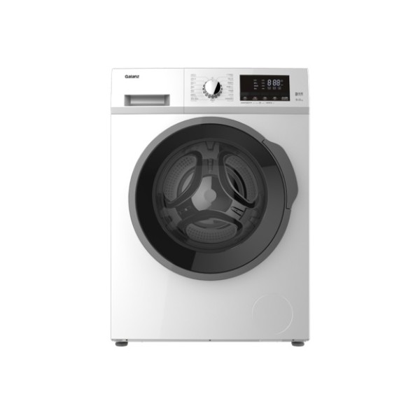 Galanz 9KG, 15 Program, Front Loading Washing Machine, Silver - XQG90-T514E