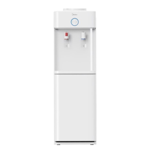 Midea Water Dispenser Free Standing 2 Tap Hot and Cold, White - YL2436S-W