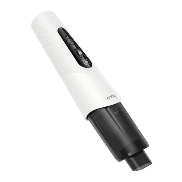Hoco Wave Suction and Blowing Integrated Wireless Car Vacuum Cleaner, White - ZP16