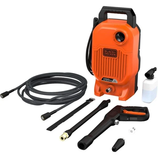 Black & Decker 1700Watts, 125 Bar Pressure Washer - BEPW1700-B5