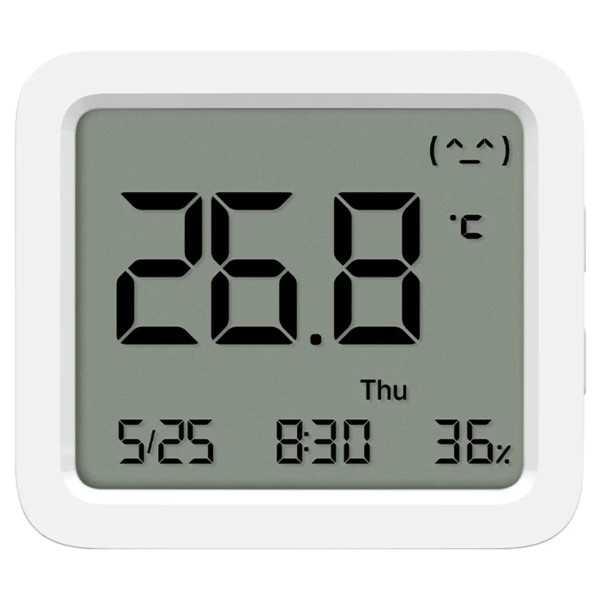 Xiaomi Temperature and Humidity Monitor 3, White - BHR9041GL