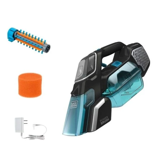 Black & Decker 12V Spillbuster Powered Spot Wet and Dry Cleaner - BHSB320JP-GB