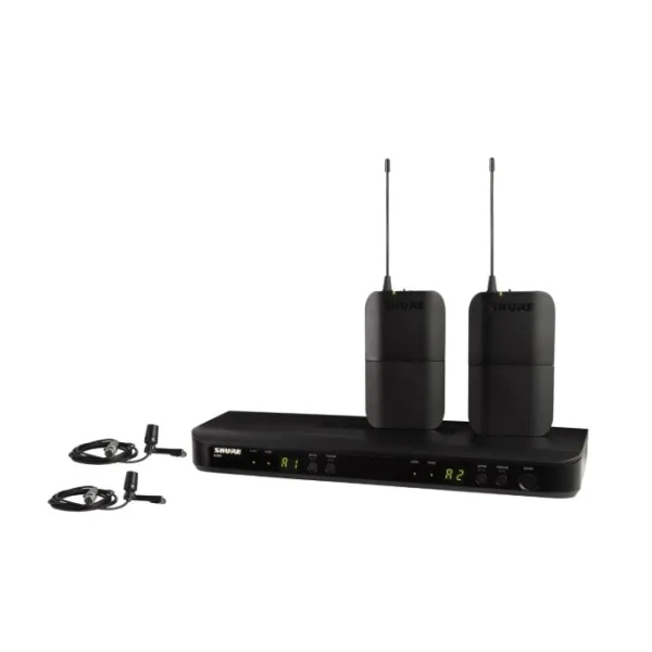 Shure Dual Lavalier Wireless Microphone System - BLX188UK/CVL-H8E