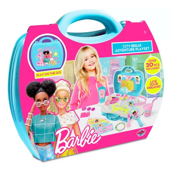 Barbie Adventure Citybreak Playset Case - BRB202319-TT