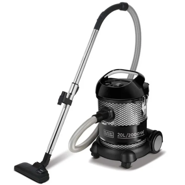 Black & Decker 2000W, 20L Barrel Drum Vacuum Cleaner - BV2000-B5
