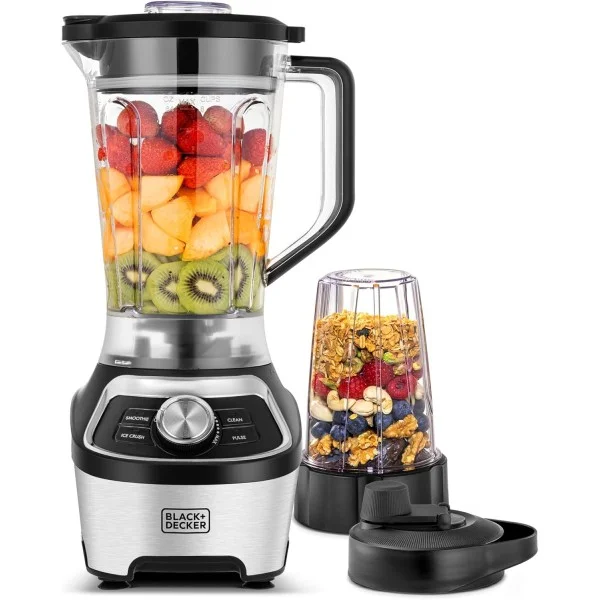 Black & Decker 1200W, High Speed Blender with Large Capacity Jar - BXH1200-B5