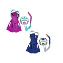 Bestway Crusader Snorkel Set, Assorted 1 Piece - 25046