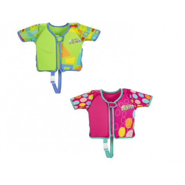 Bestway Swim Safe ABC AquaStar Fabric Kids Life Jacket, Assorted - 32147