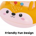 Bestway Friendly Fox Inflatable Baby Boat with Sunshade - 34168